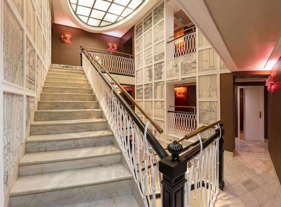 Een foto van het interieur van SH Ingles Boutique Hotel