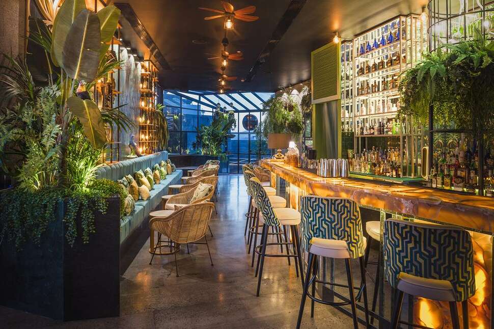 Een foto van de faciliteiten bij La Isla y el Mar Hotel Boutique