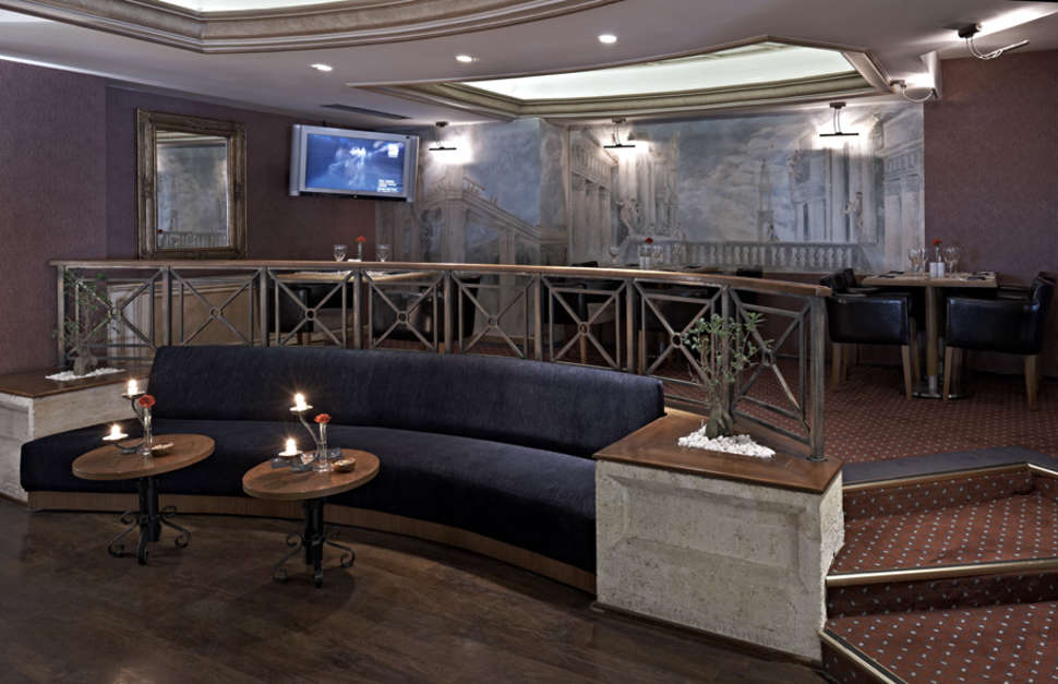 Een foto van het interieur van Holiday Inn Istanbul Old City