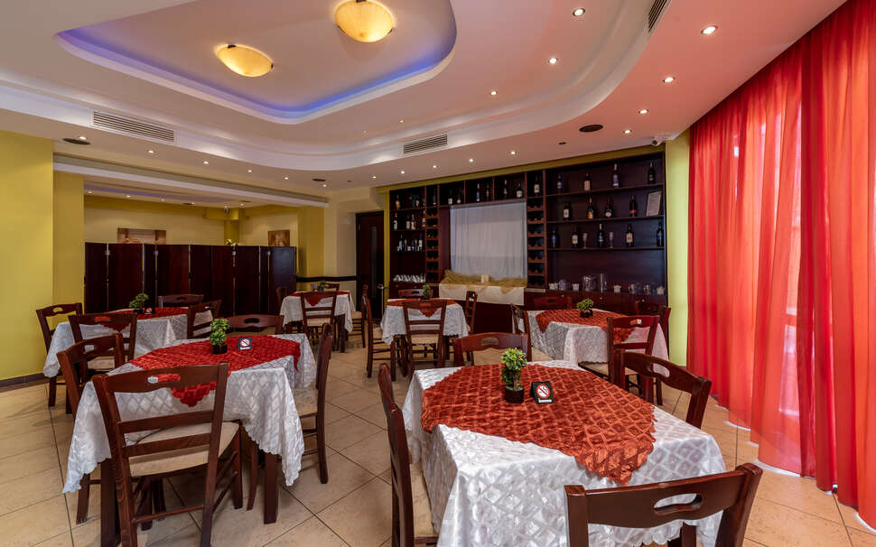 Een foto van de faciliteiten bij Marine Congo Hotel