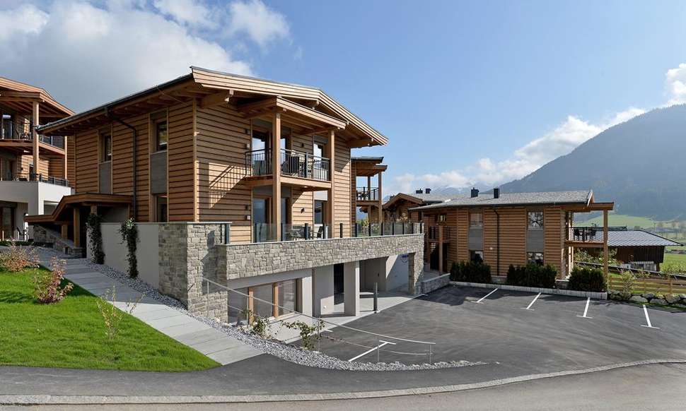 Een foto van de buitenkant van Resort am Sonnenplateau