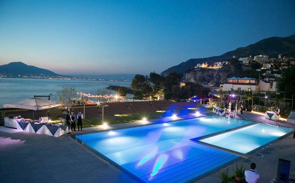 Ein Foto vom Pool im Hotel & Apartments Le Axidie