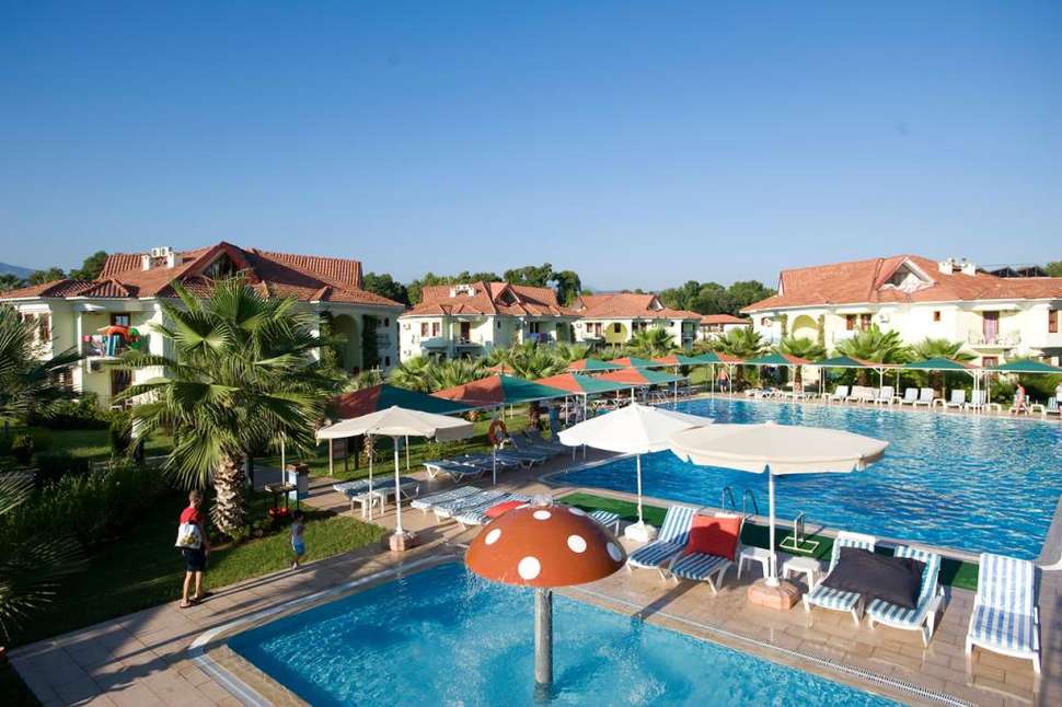 Een foto van een overzicht van Club Tuana Fethiye