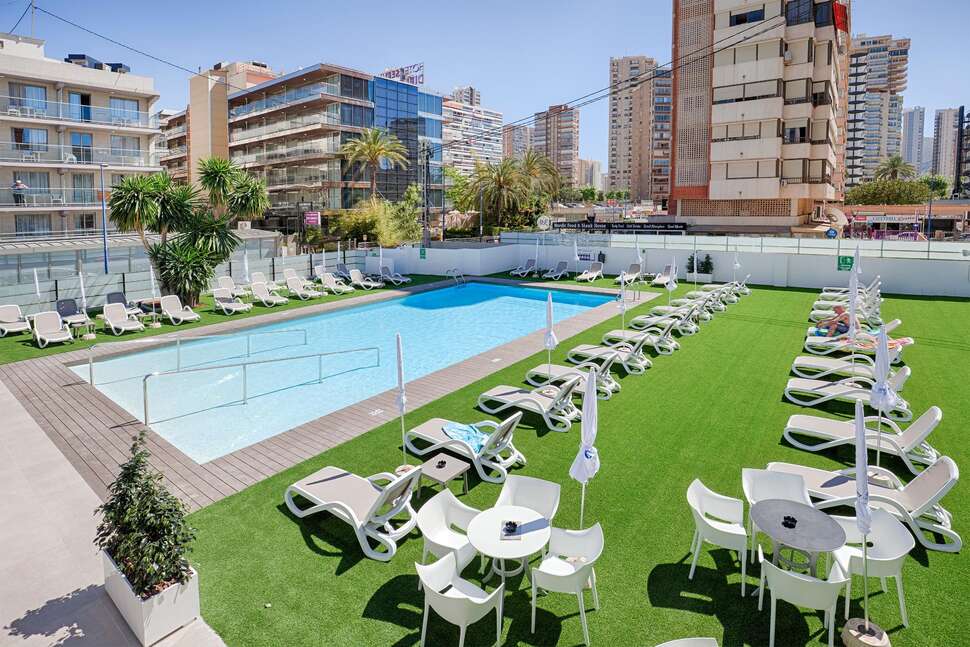 Een foto van het zwembad bij Hotel Benidorm Centre