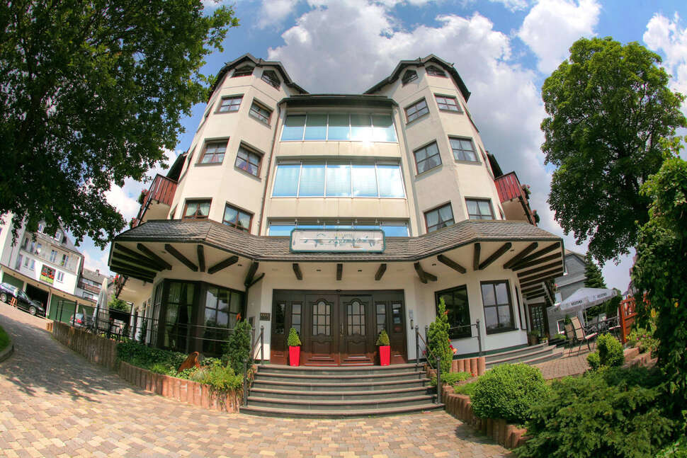 Een foto van een overzicht van Hotel Liebesgluck