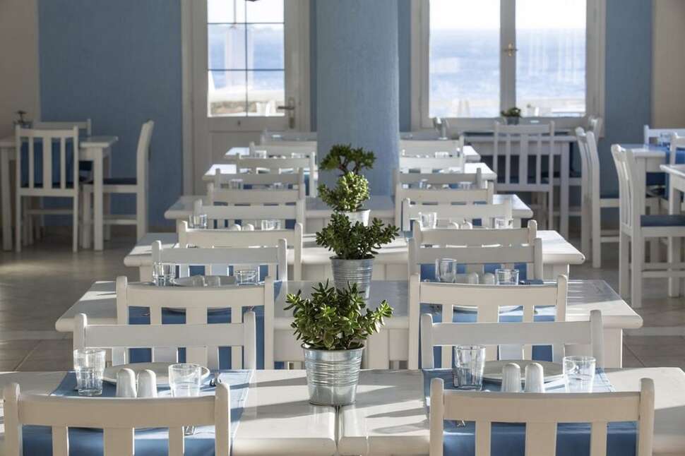 Een foto van de faciliteiten bij Manoulas Mykonos Beach Resort