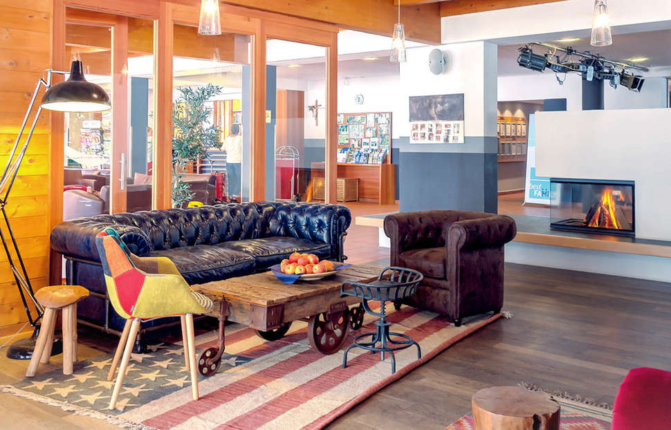 Een foto van het interieur van Resort Gut Wenghof