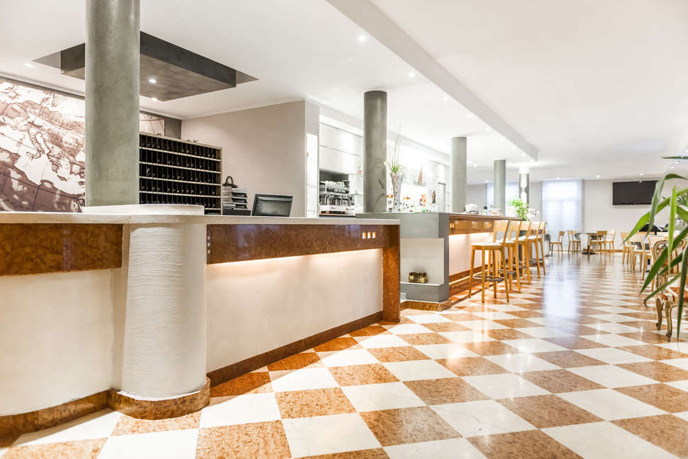 Een foto van het interieur van Club Hotel La Vela Torbole
