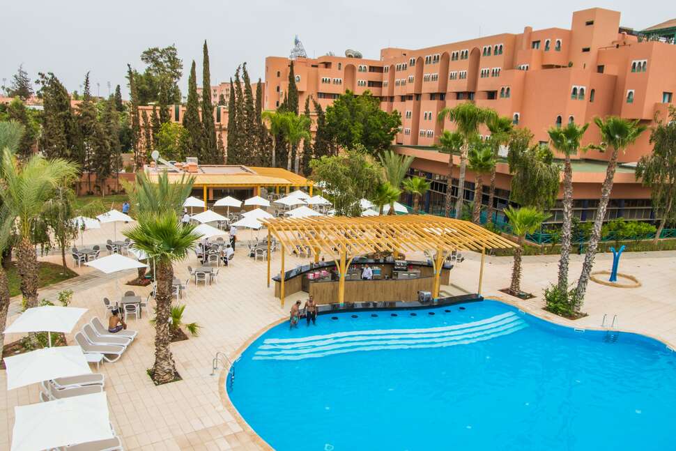 Een foto van het zwembad bij Rose Aqua Parc Hotel