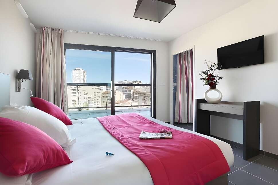 Een foto van Appart'hotel Odalys Prado Castellane