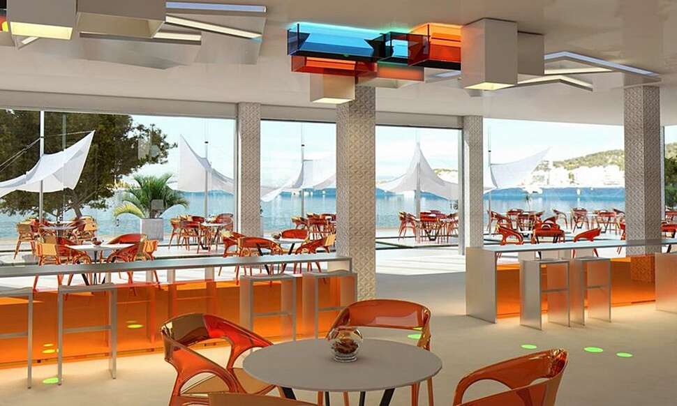 Een foto van de faciliteiten bij THB Naeco Ibiza