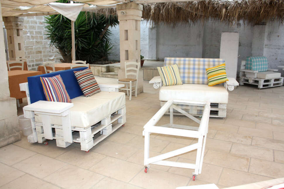 Een foto van het terras bij Tenuta Mazzetta Agriturismo