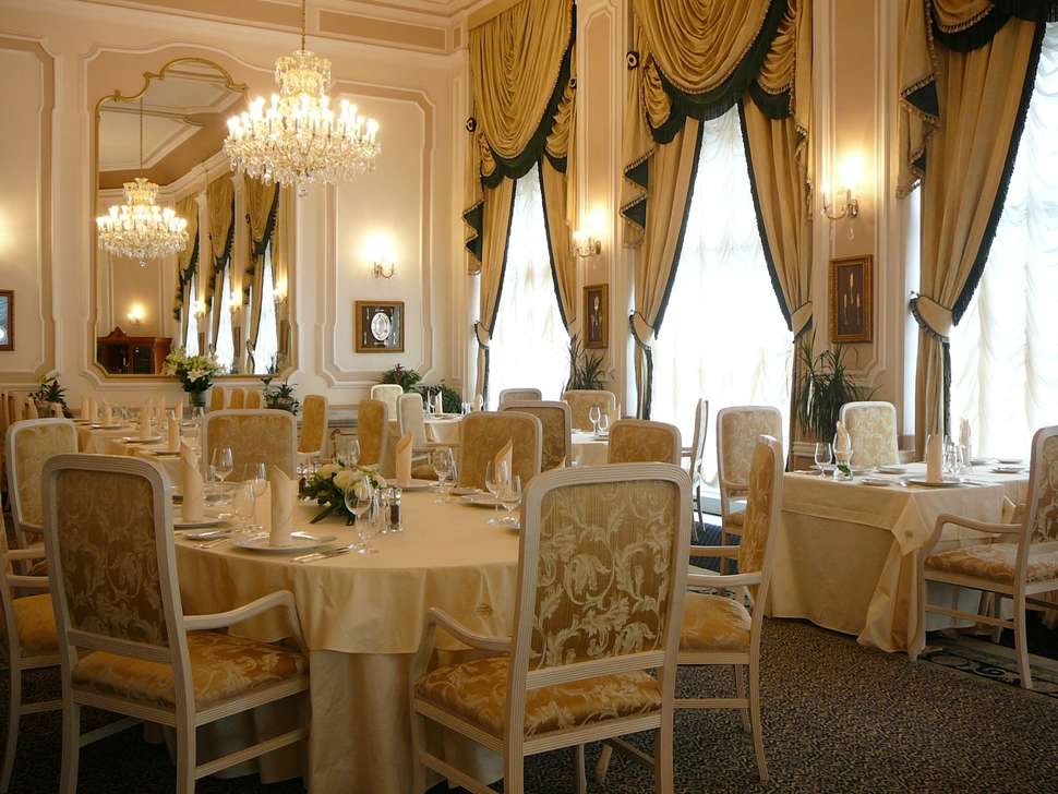 Ein Foto von den Einrichtungen im Grandhotel Pupp