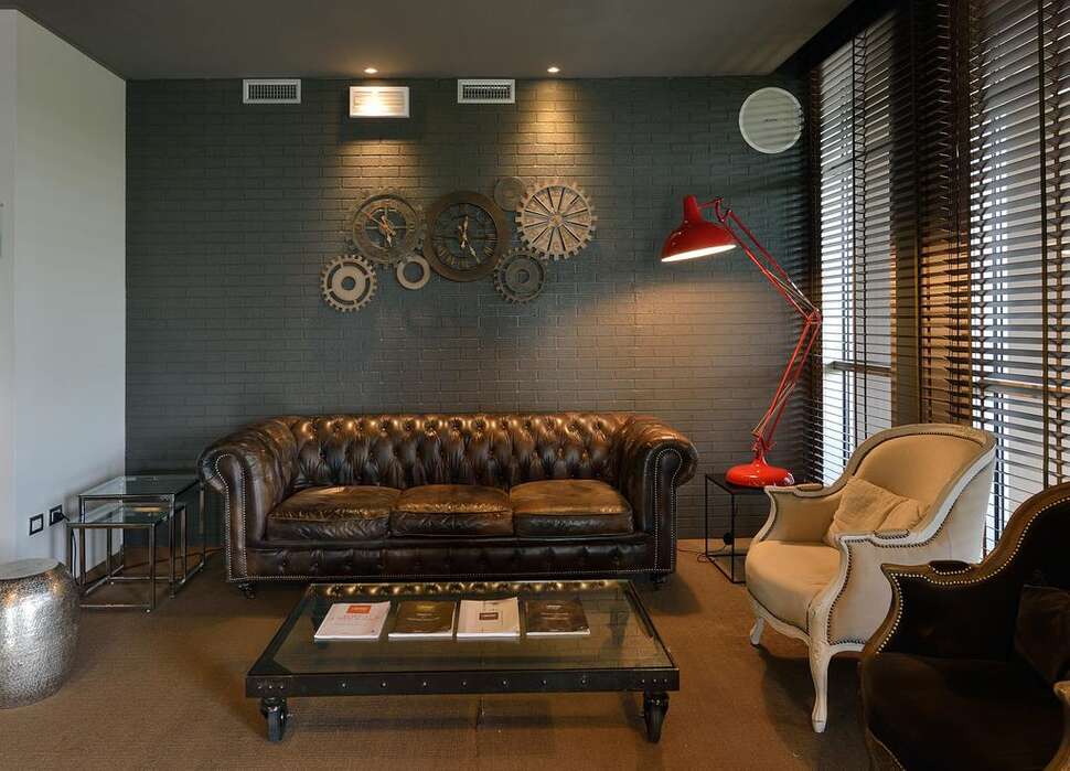 Een foto van het interieur van Hotel La Meridiana