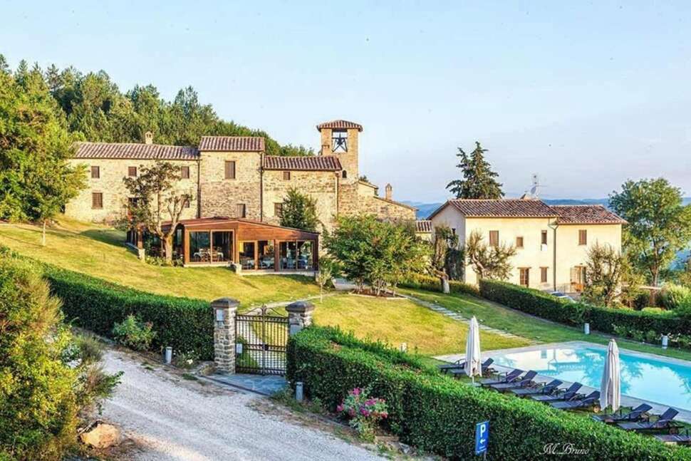Een foto van Abbazia San Faustino Residenza d'Epoca