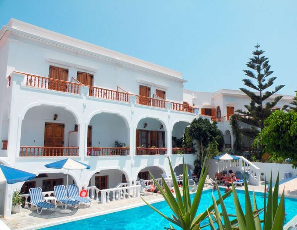 Een foto van een overzicht van Hotel Armonia