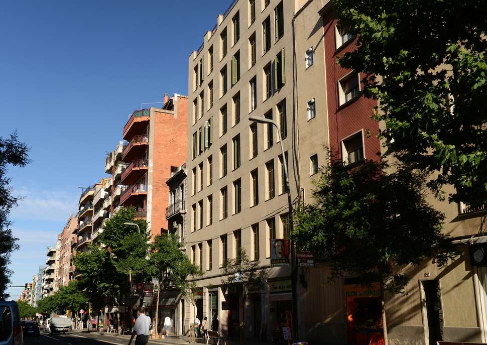 Een foto van de buitenkant van Pierre & Vacances Residence Barcelona Sants