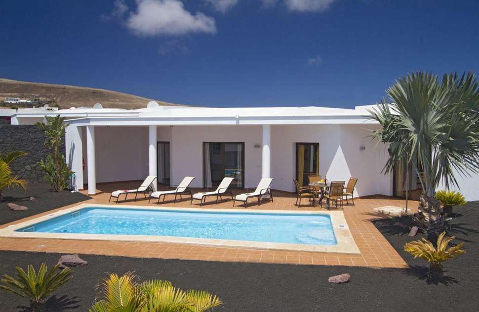 Ein Foto vom Pool im Villas Blancas