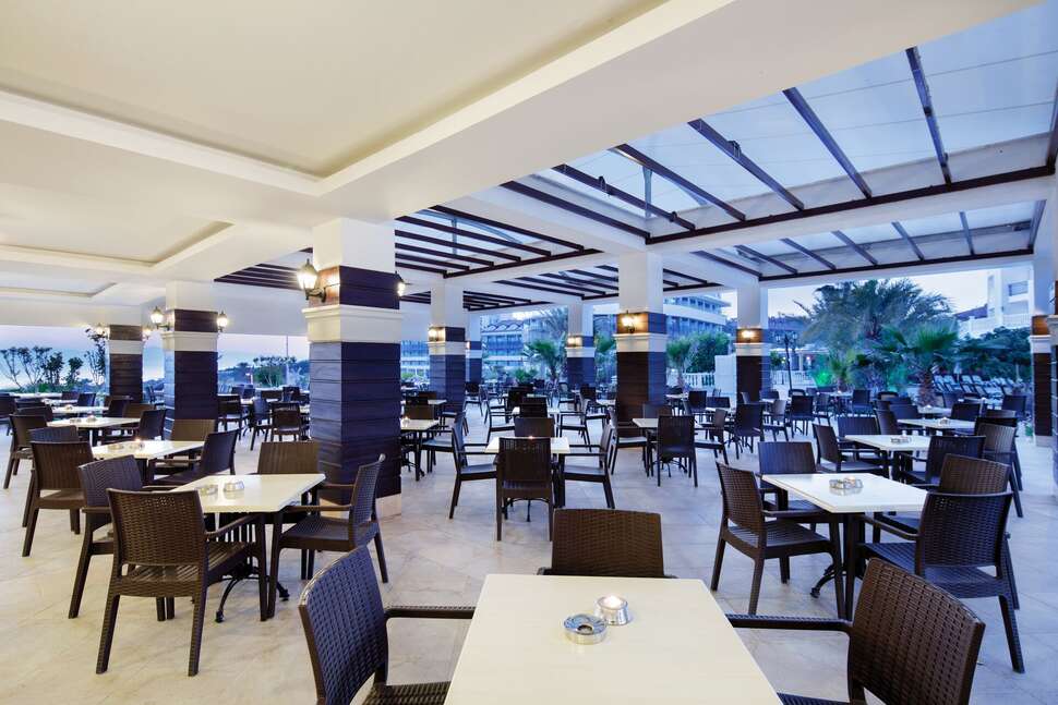 Ein Foto von den Einrichtungen im Alba Queen Hotel