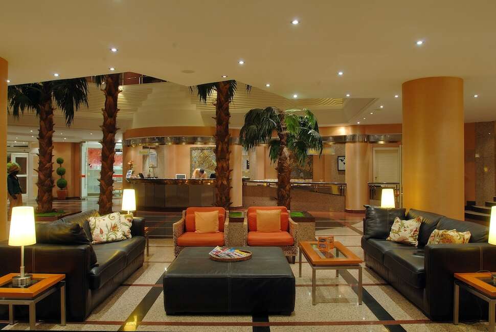Een foto van het interieur van Hotel Elegance