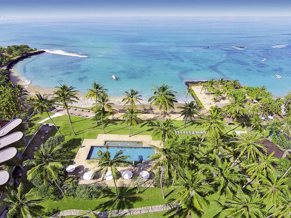 Een foto van het zwembad bij Candi Beach Resort & Spa