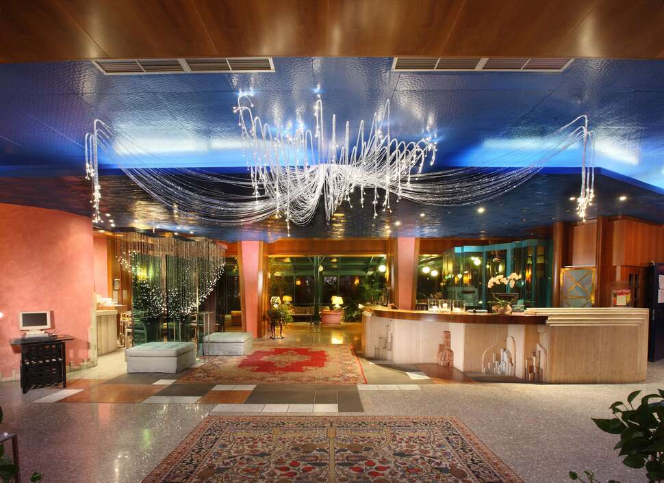Ein Foto vom Innenbereich im Grand Hotel Panoramic