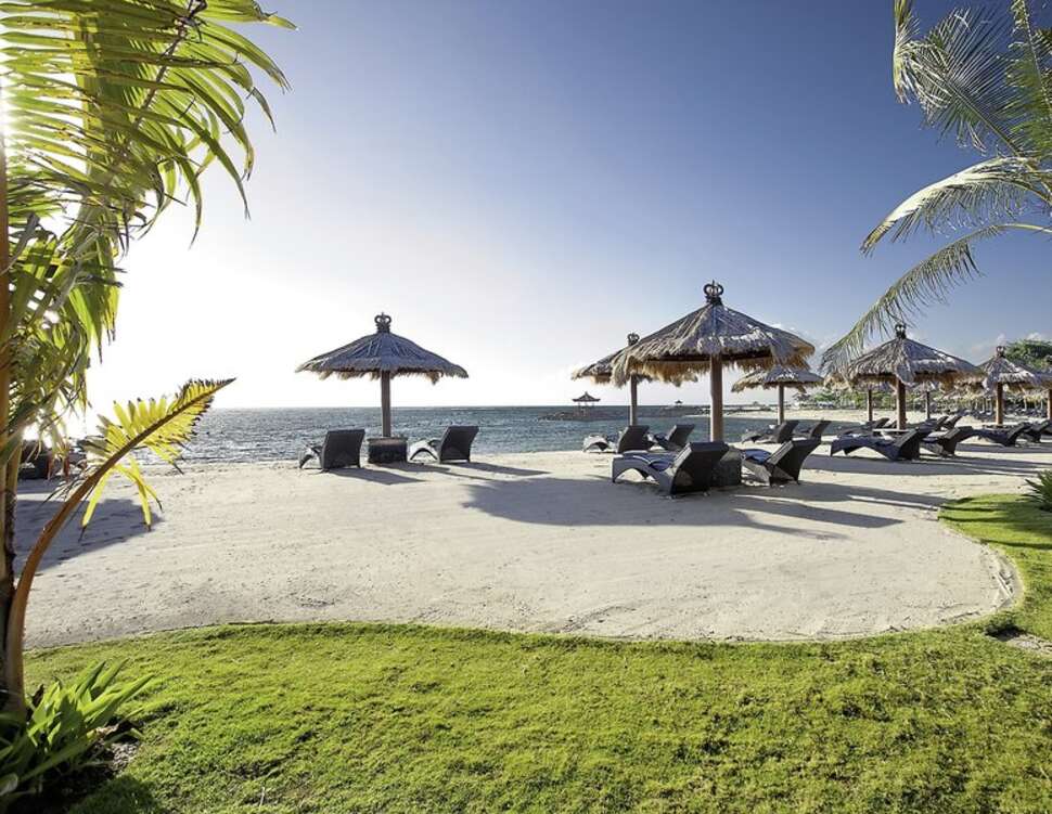 Een foto van het strand bij Bali Tropic Resort & Spa