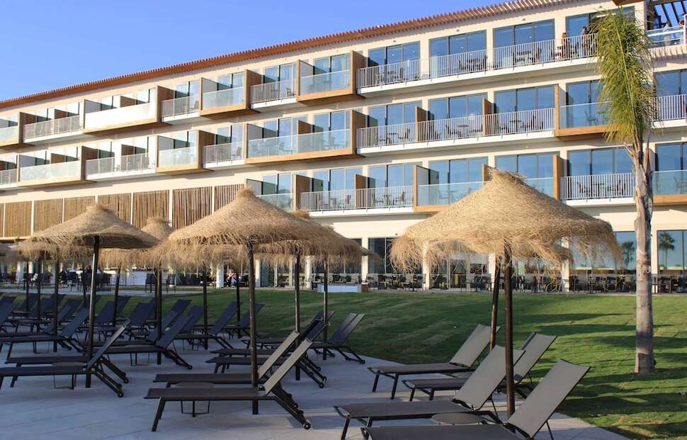 Een foto van de buitenkant van AP Cabanas Beach & Nature