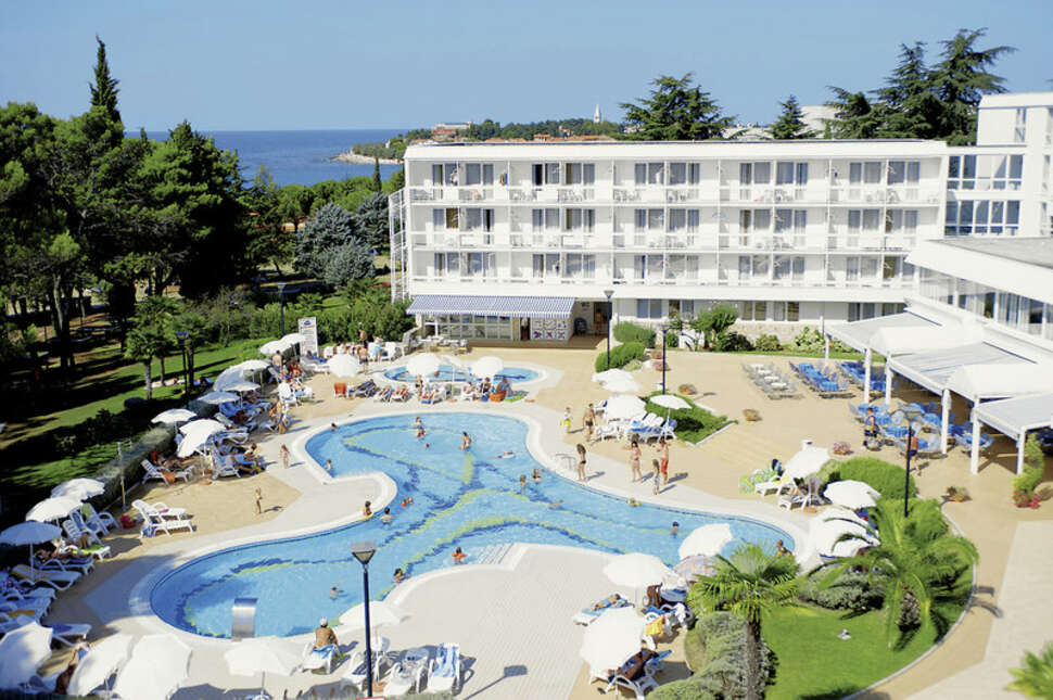 Ein Foto von einer Übersicht des Laguna Maradiso Hotel by Aminess