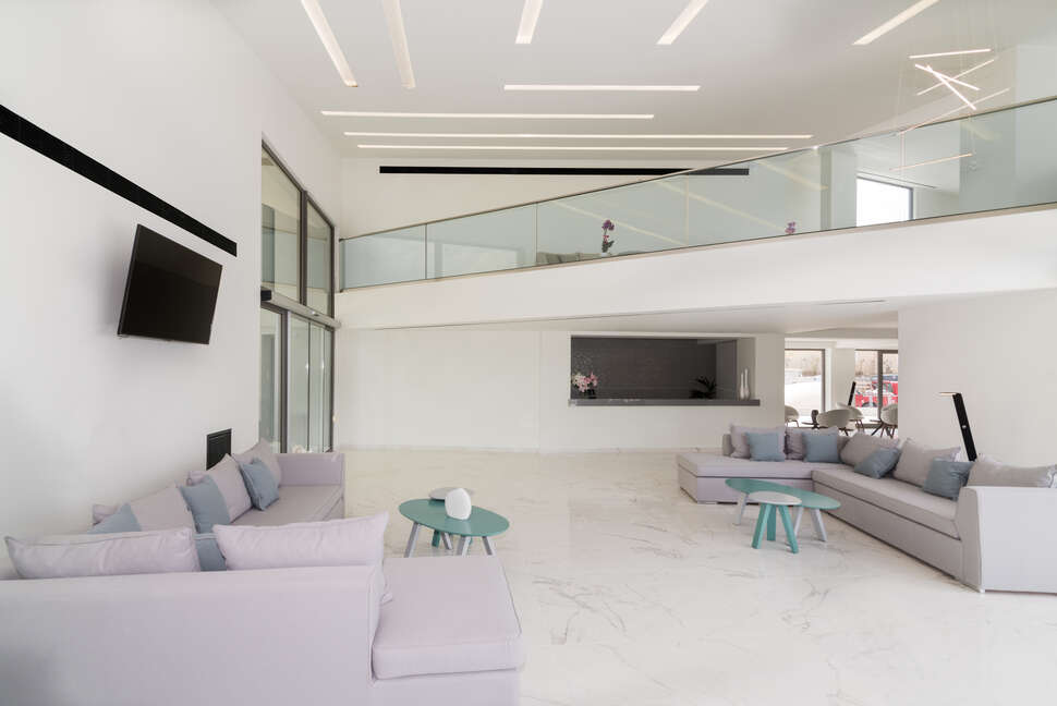 Een foto van het interieur van Zante Sun Resort