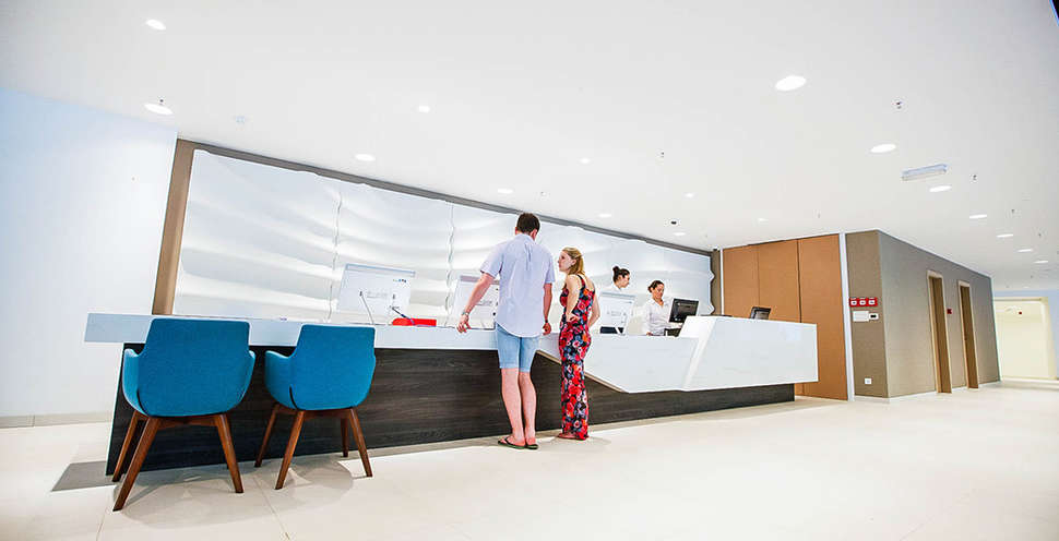 Een foto van het interieur van TUI Blue Adriatic Beach