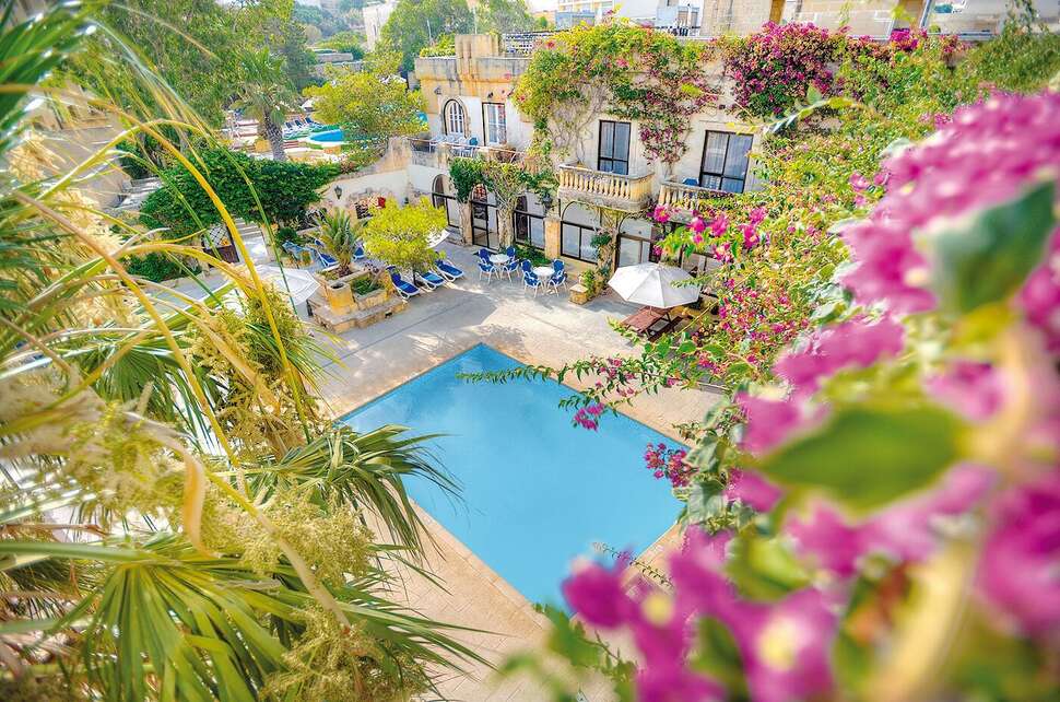 Een foto van een overzicht van Cornucopia Hotel