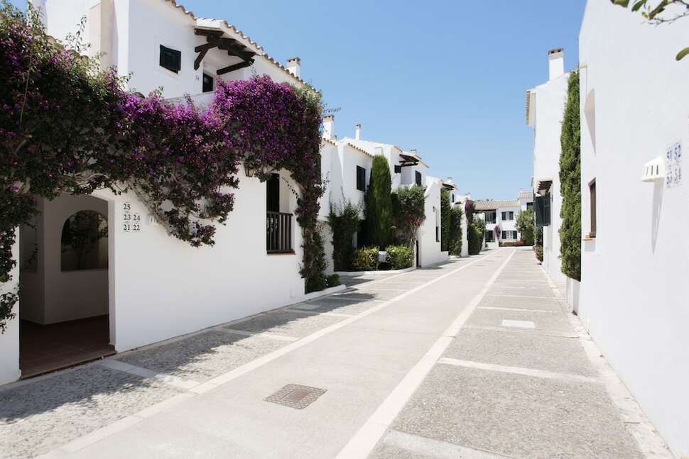 Ein Foto von der Außenansicht des Grupotel Club Menorca