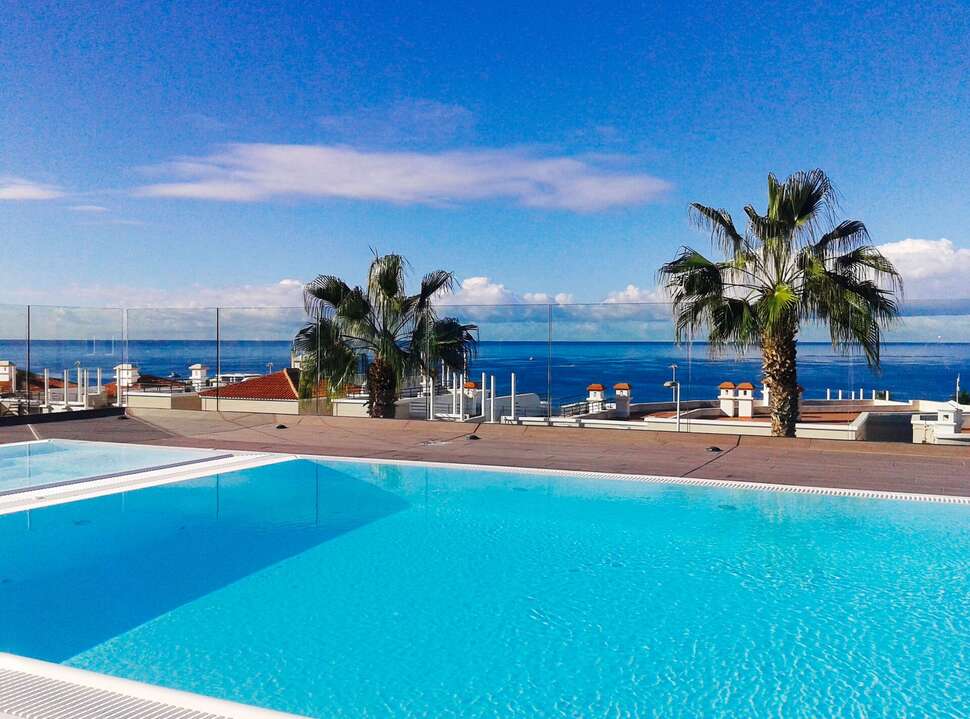 Een foto van het zwembad bij Hotel Colon Guanahani