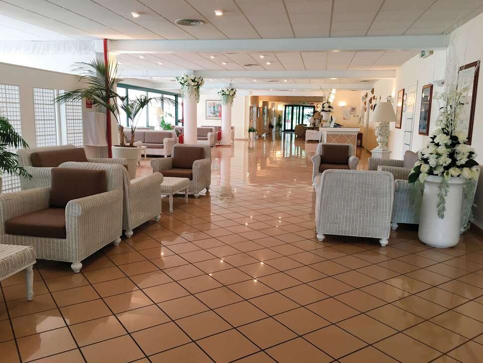 Een foto van het interieur van Hotel Sierra Silvana