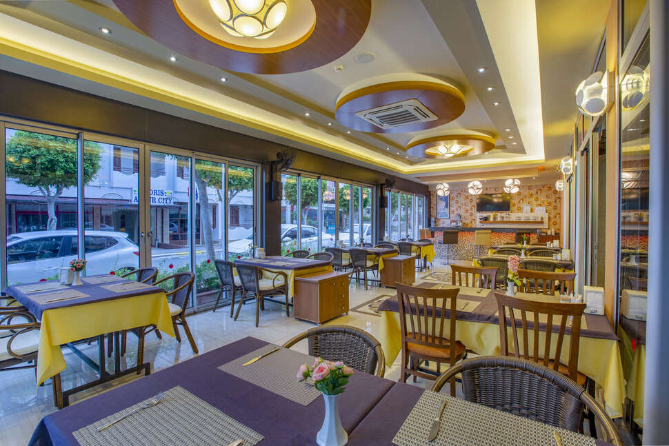 Een foto van de faciliteiten bij Alanya Beach Hotel