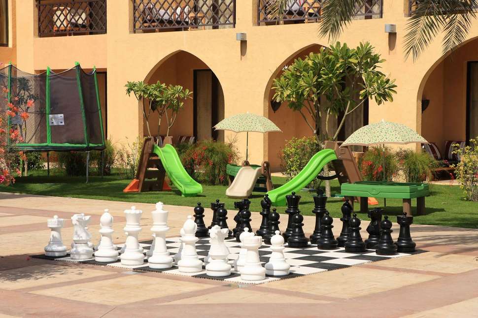 Ein Foto von den Einrichtungen im Aldhafra Resort