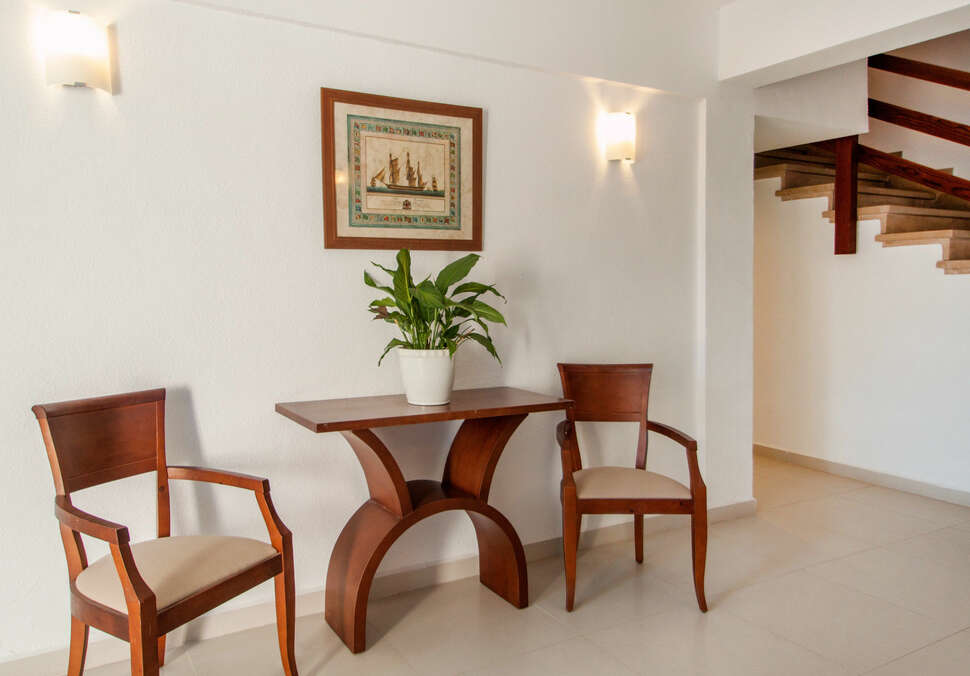 Een foto van het interieur van Blue Sea Cala Millor