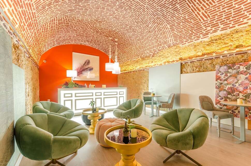 Een foto van het interieur van Hotel Borges Chiado