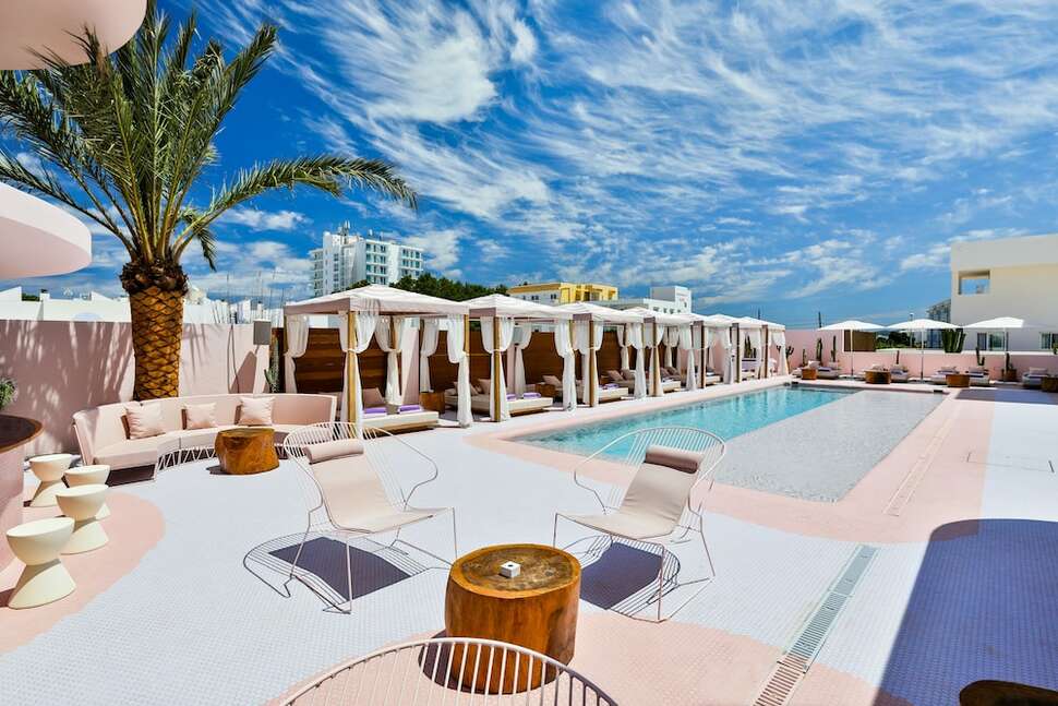Een foto van het zwembad bij Paradiso Ibiza Art Hotel