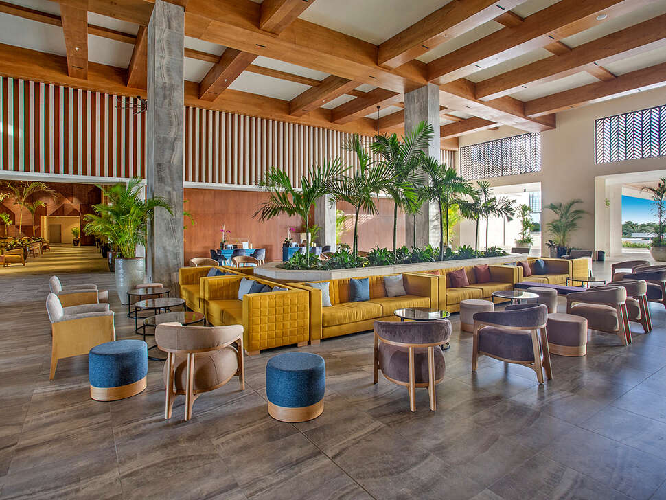 Een foto van het interieur van Serenade Punta Cana