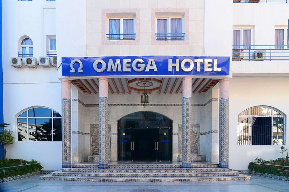 Een foto van de buitenkant van Omega Hotel Agadir