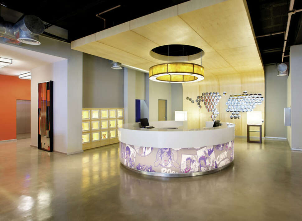 Een foto van het interieur van Aloft Cancun Hotel