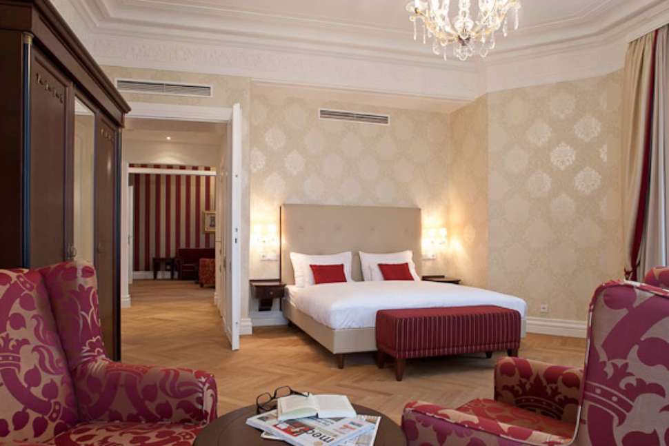 Een foto van een overzicht van Austria Trend Parkhotel Schonbrunn