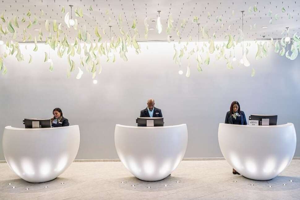 Een foto van het interieur van Renaissance Wind Creek Curacao Resort