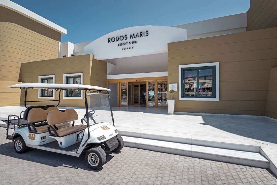Ein Foto von der Außenansicht des Mitsis Rodos Maris Resort & Spa