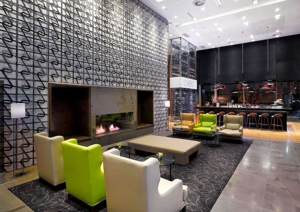 Een foto van het interieur van DoubleTree by Hilton Zagreb