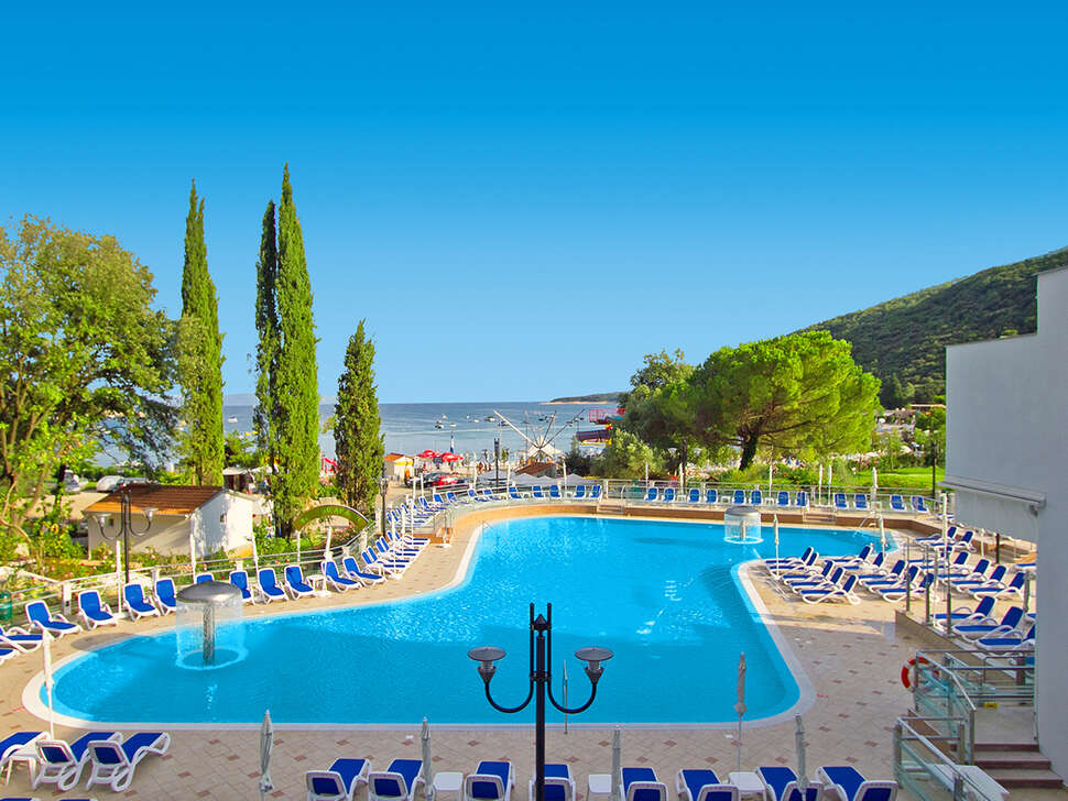 Ein Foto von einer Übersicht des Hotel Mimosa Lido Palace
