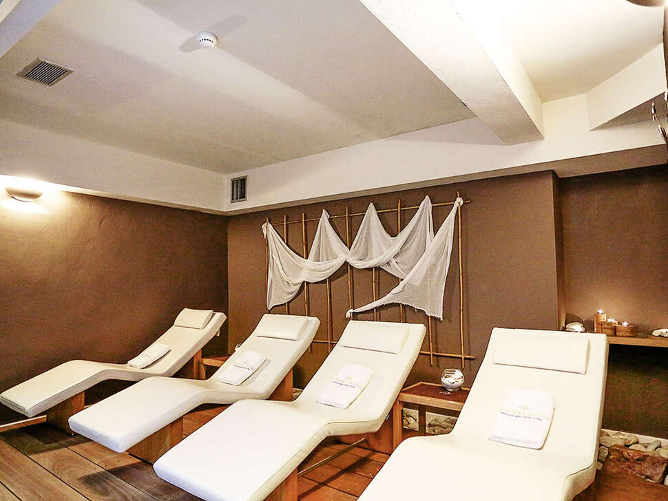 Ein Foto von den Einrichtungen im Alexandra Golden Boutique Hotel