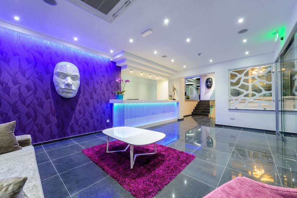 Een foto van het interieur van Tasia Maris Oasis